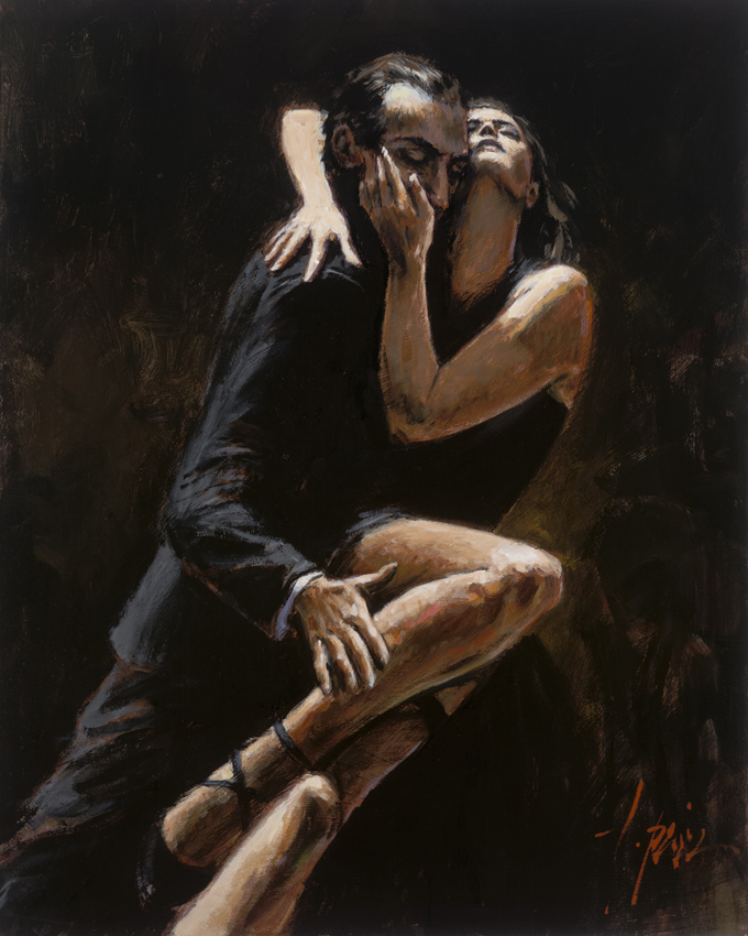 Fabian Perez - Study for Tango