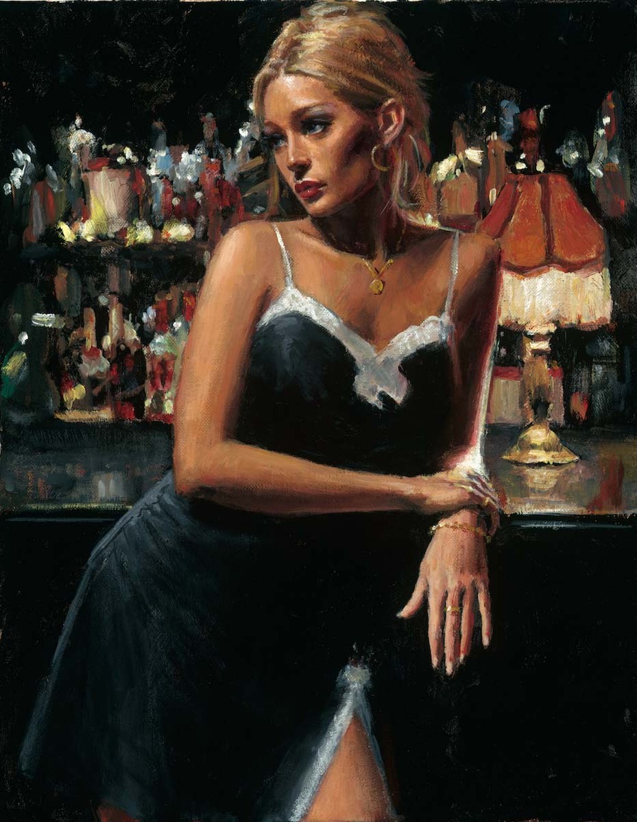 Fabian Perez - English Rose VII