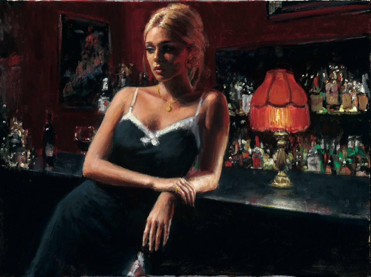 Fabian Perez - English Rose VIII