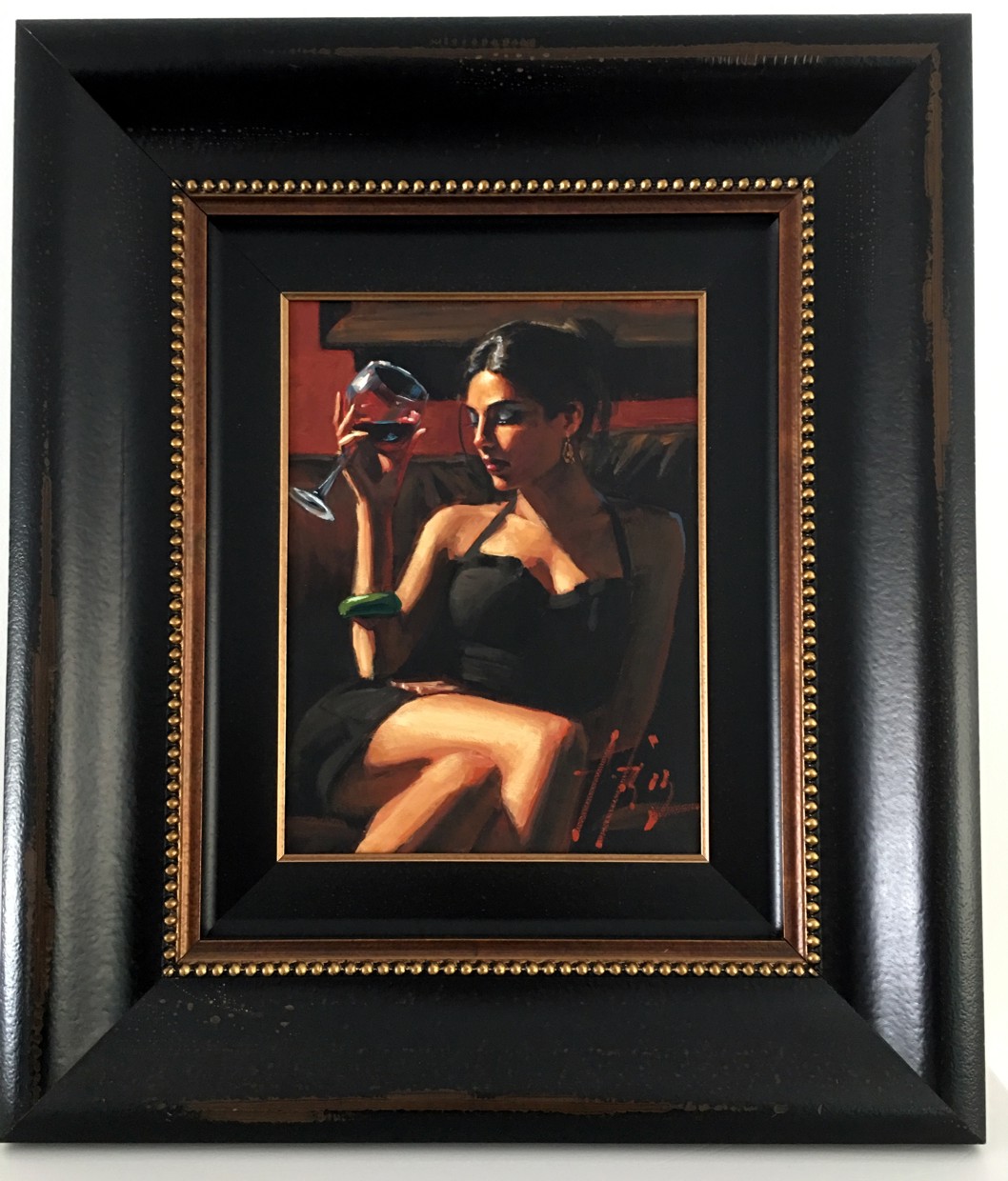 Fabian Perez - TESS IV original painting