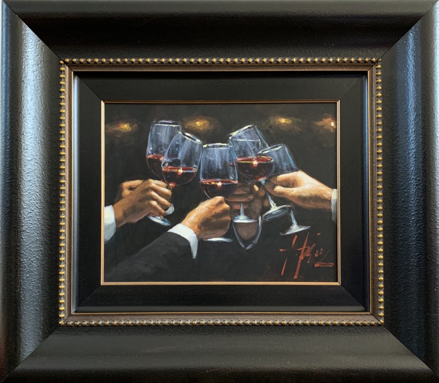 Fabian Perez - FOR A BETTER LIFE IV REFLECTIONS original painting