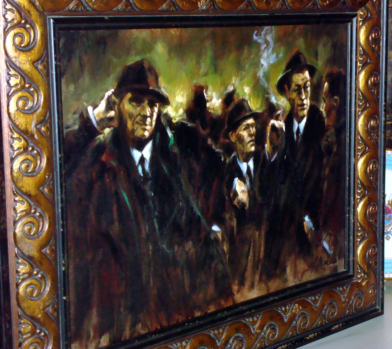 Fabian Perez - FRIENDS AT LAS BRUJAS original painting