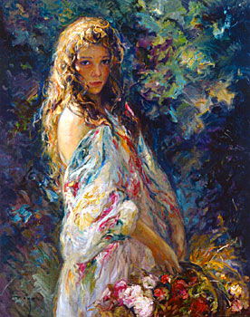 ENTRE AZULES Fine Art by Jose Royo