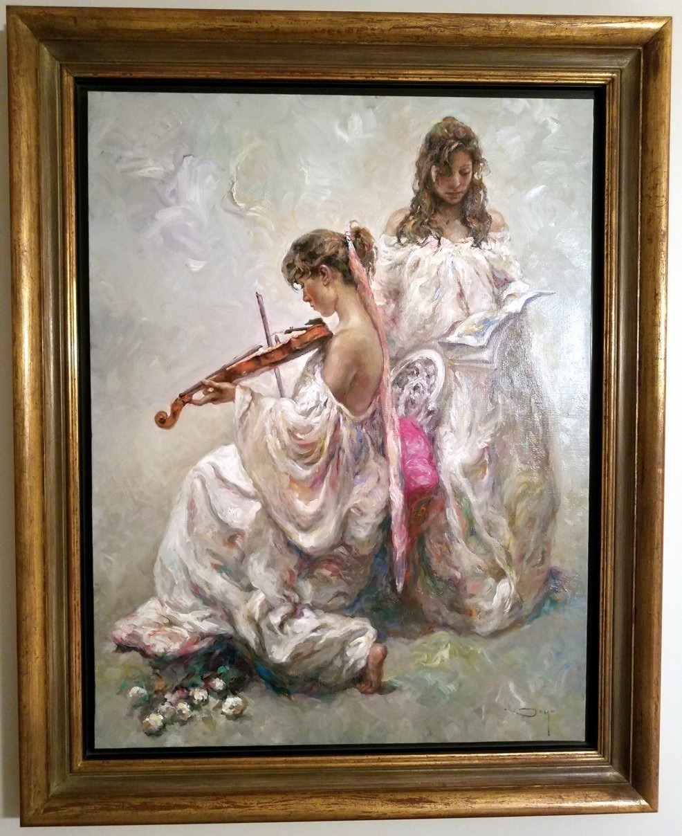 ARMONIA II - Original Painting Fine Art by Jose Royo