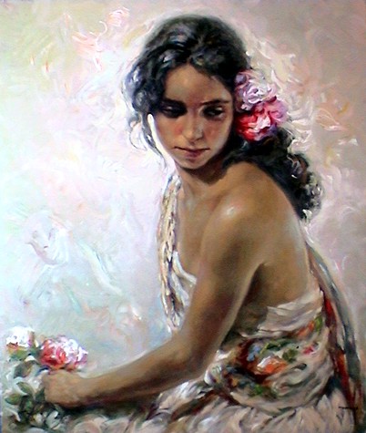 Jose Royo Andaluza Panel Artist Proof Make OFFER  