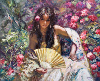 Jose Royo - Moreno -  Serigraph on Panel