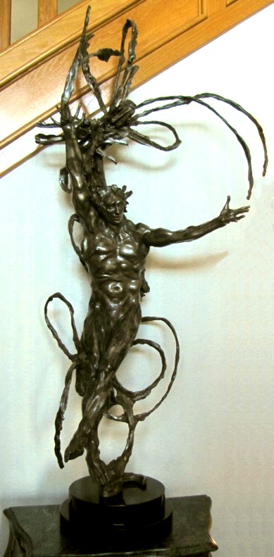 M.L. Snowden - SIRIUS -  Bronze Sculpture