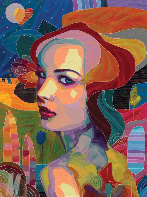 Tadeo Zavaleta - Emma - limited edition print on Canvas