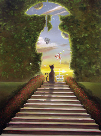 STAIRWAY TO HEAVEN
39 x 29
Original Oil on Canvas