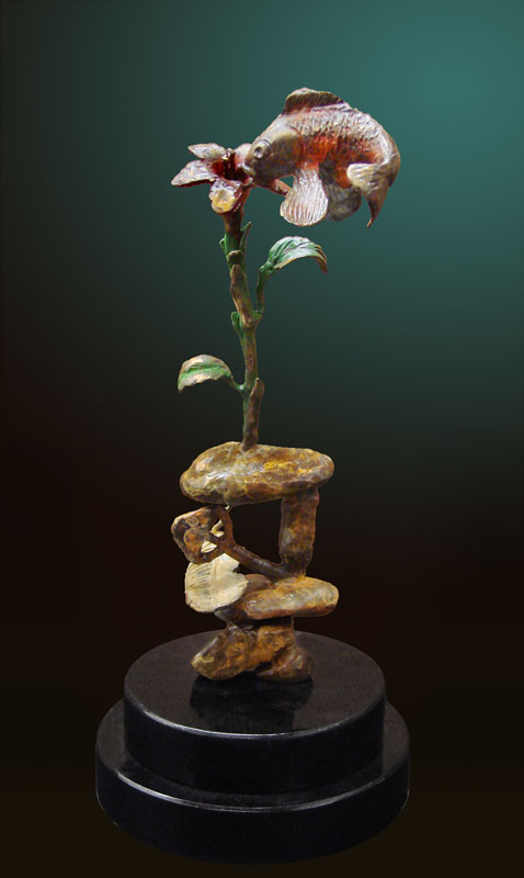 Glen Tarnowski - sculpture - Against All Odds