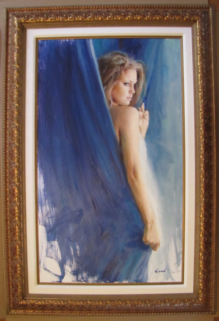 Vidan - Yearning - original oil on canvas painting