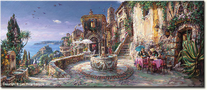 MEDITERRANEAN SUNRISE by Cao Yong