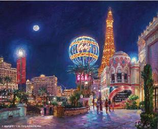 PARIS, LAS VEGAS  by Cao Yong